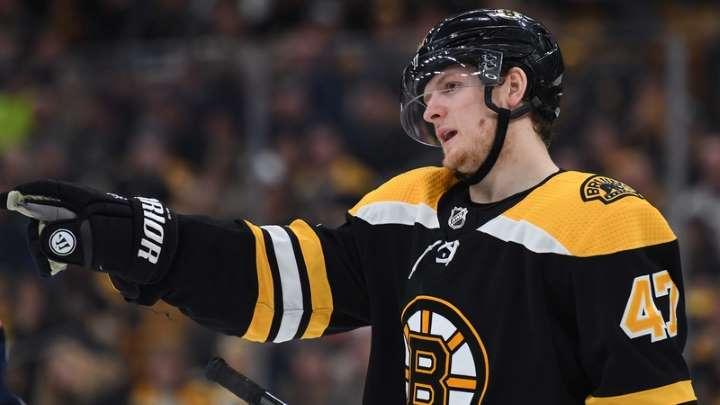 Torey Krug va utiliser le contrat...