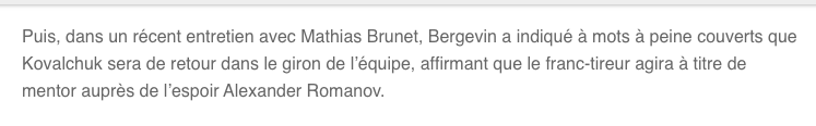 Une entente secrète entre le PIRE DG de la LNH et un vétéran FINI...