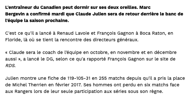 Hockey30 Renaud Lavoie Réussit à Voler François Gagnon