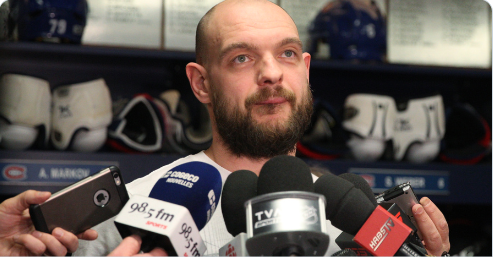 Andrei Markov confirme aux médias Québécois...