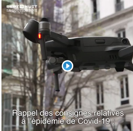 Bientôt à Montréal...Des DRONES pour vous surveiller...