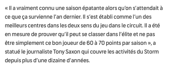 Cam Hillis mérite d'être SIGNÉ sur-le-champ...