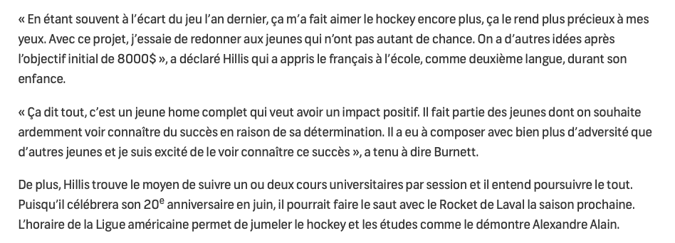 Cam Hillis mérite d'être SIGNÉ sur-le-champ...