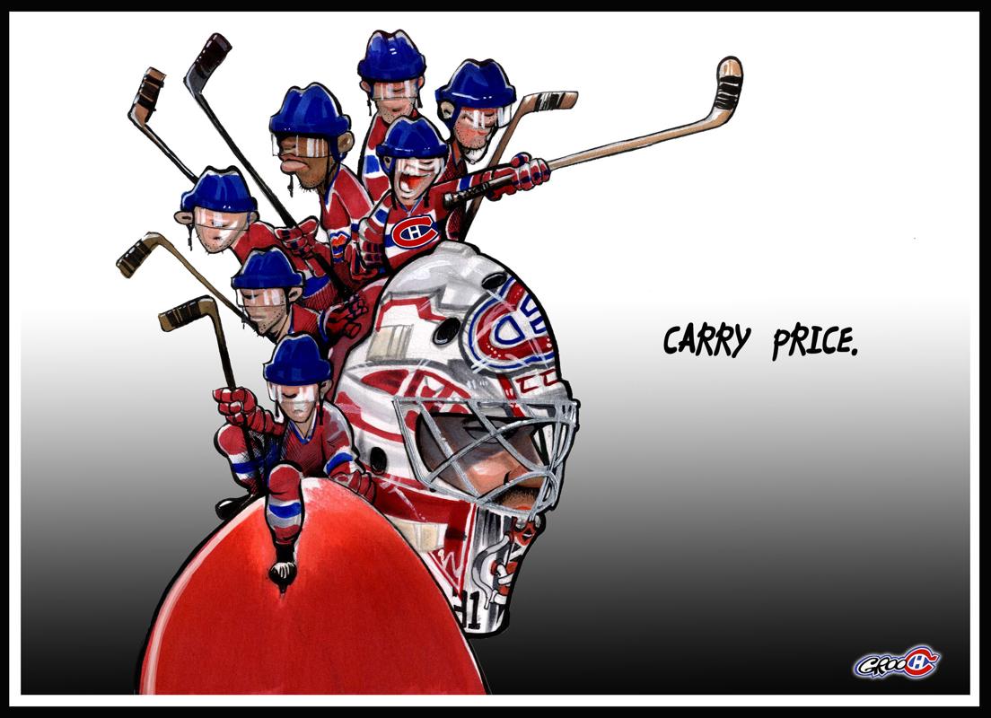 Carey Price FU....absolument tout....