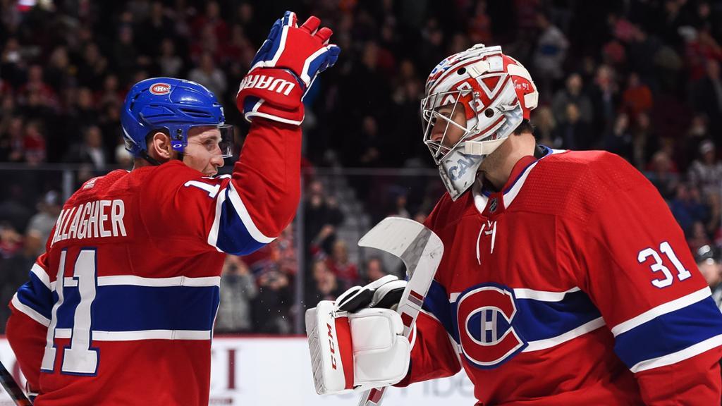 Carey Price va sauver Brendan Gallagher...