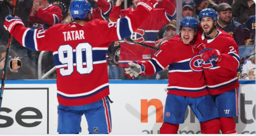 Il faut trouver un SURNOM au trio de Tatar-Danault- Gallagher...