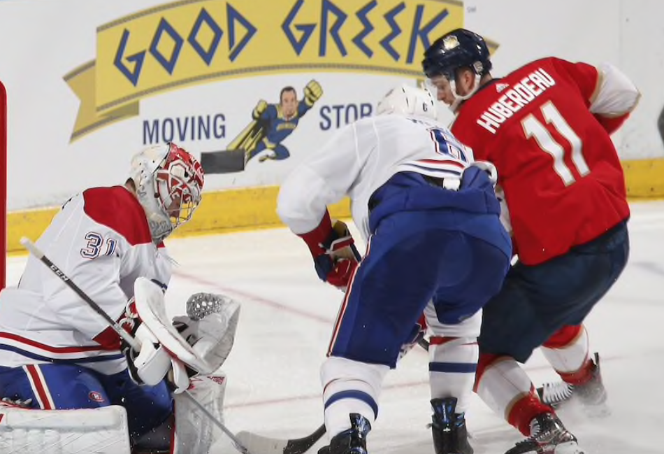 La demande de Jonathan Huberdeau à Shea Weber...