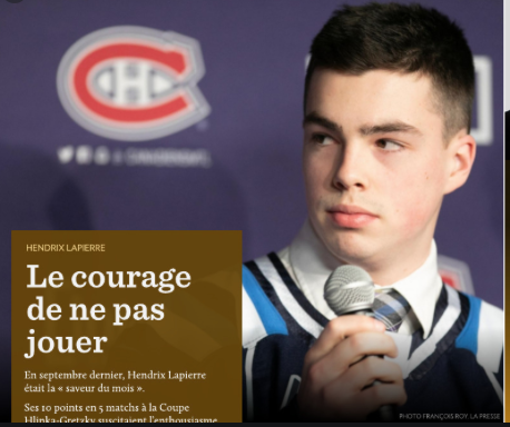 La preuve que Trevor ANTI-QUÉBEC Timmins sent la SOUPE CHAUDE...