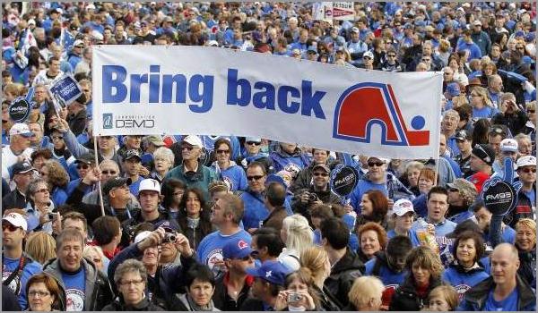 Le retour des Nordiques se fera plus vite que vous ne pensez....