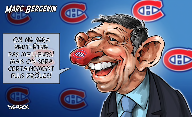 Marc Bergevin le CLOWN-MEILLEUR DG de la LNH...