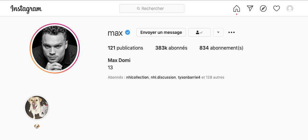 Max Domi enlève la mention CANADIEN DE MONTRÉAL sur INSTAGRAM!!!!