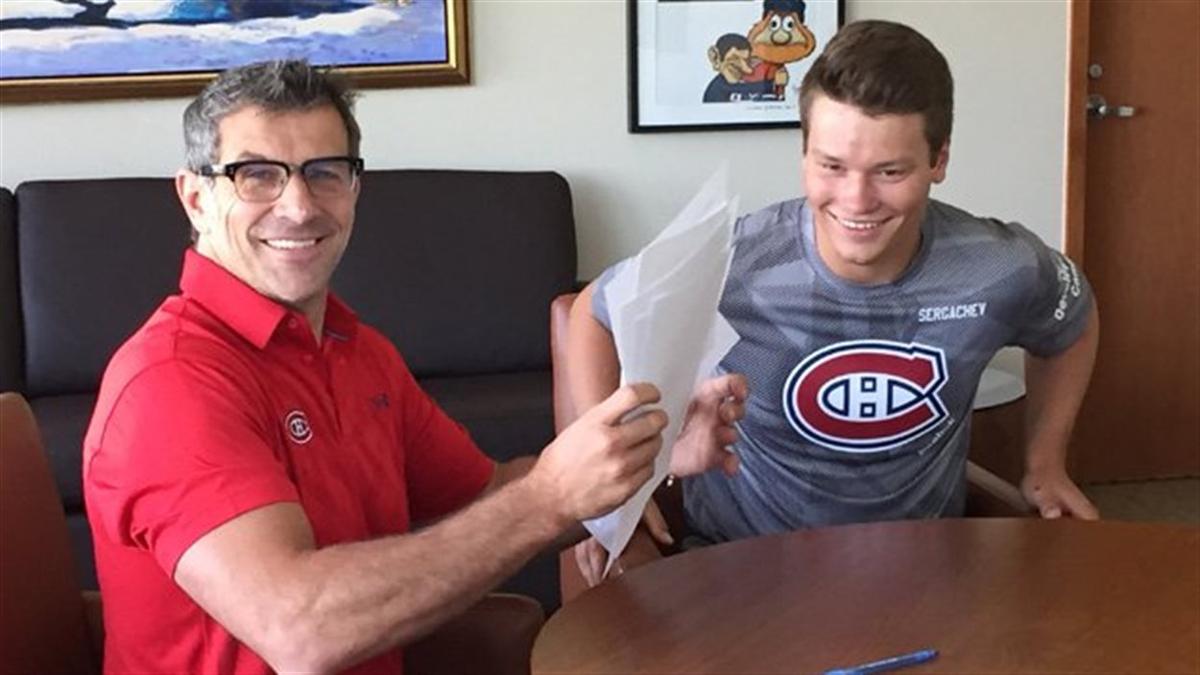 Mikhail Sergachev VISE Marc Bergevin..