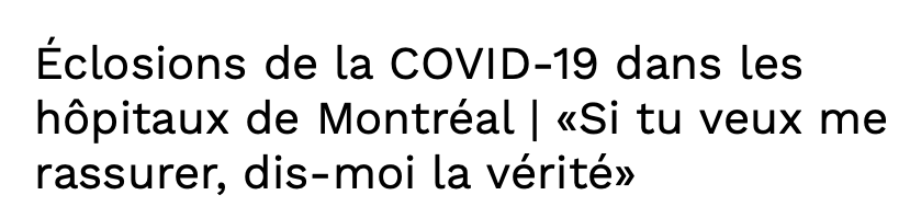 Montréal est dans la M....la ville se meurt...