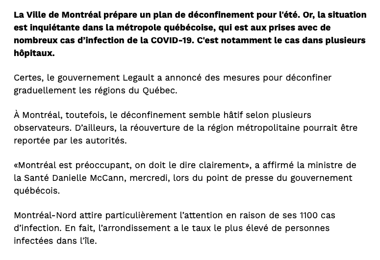 Montréal est dans la M....la ville se meurt...