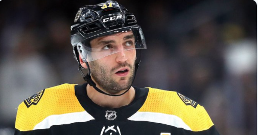 Patrice Bergeron ne veut rien SAVOIR...de ne pas voir sa famille...