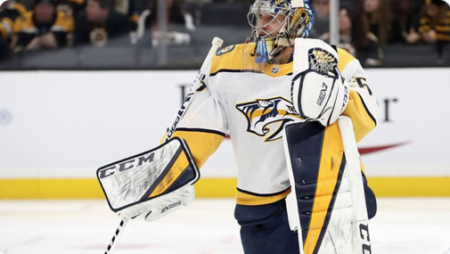 Pekka Rinne utilise Carey Price...pour faire une blague...