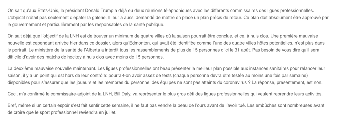 Renaud Lavoie vient de comprendre...