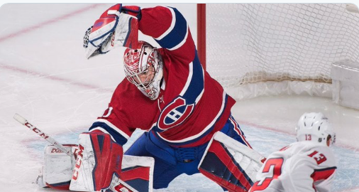 Carey Price n'aime pas...jouer au hockey....