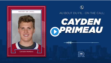 Cayden Primeau protège Carey Price dans sa relation avec lui....