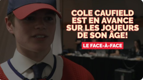 Cole Caufield est-il vraiment en AVANCE sur son âge???