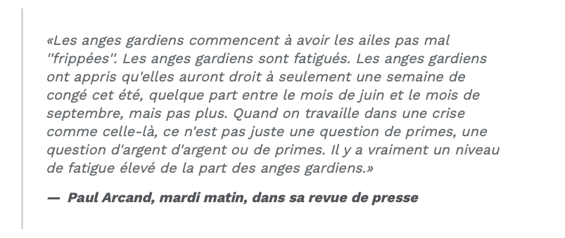 DÉCLARATION COUP DE POING de Paul Arcand: on a la CHIENNE!!!!