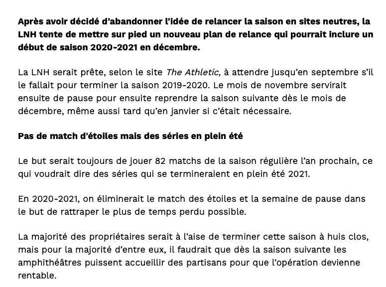 Geoff Molson ne rembourse pas ses détenteurs de billets de saison...parce que...