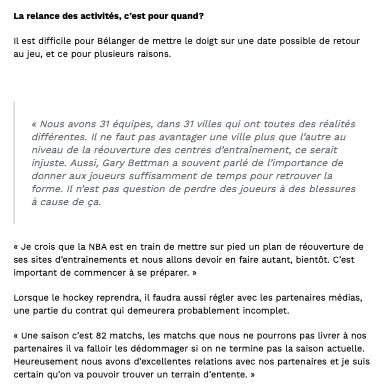 Geoff Molson va réduire le prix des billets...et de la bière?