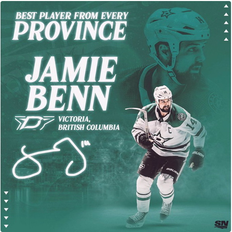 Jamie Benn avant Carey Price...PARDON?