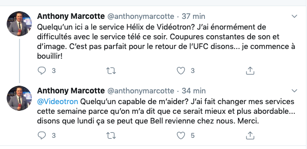 Le gars ne travaillera jamais à TVA Sports...HAHA!!!