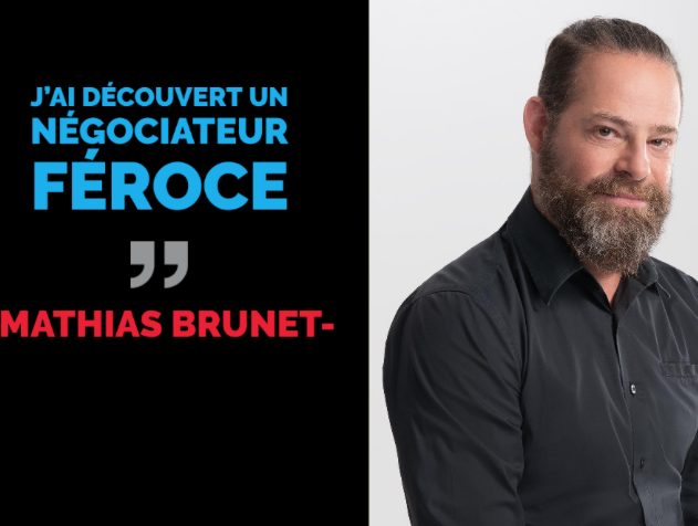 Mathias Brunet veut tellement LICHER le C....de Bergevin...