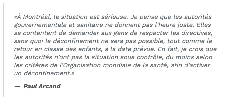 Paul Arcand continue de DÉPRIMER les Montréalais....