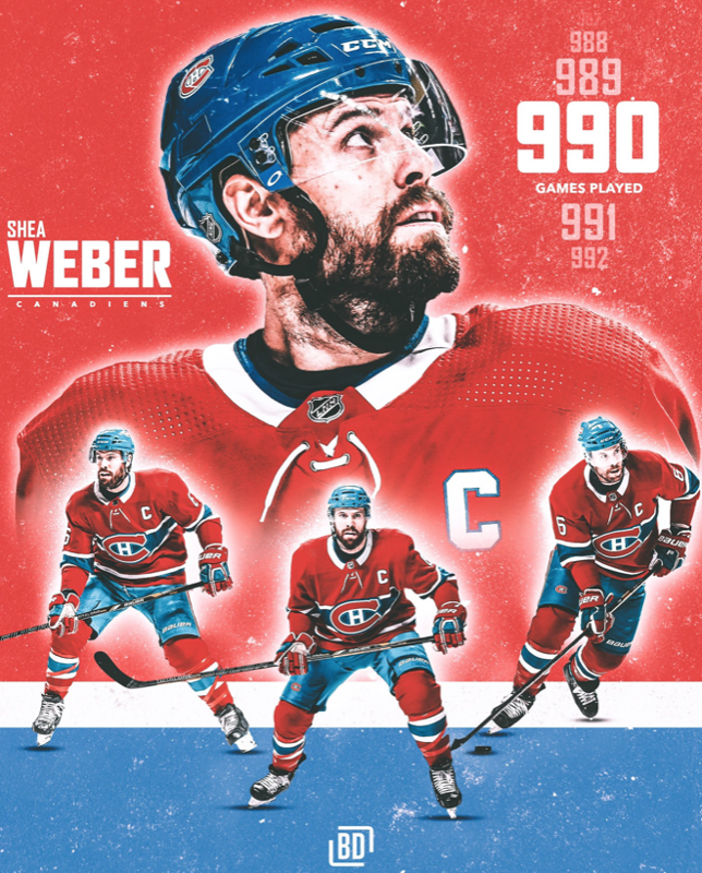 Shea Weber, du haut de la montagne...à Montréal...