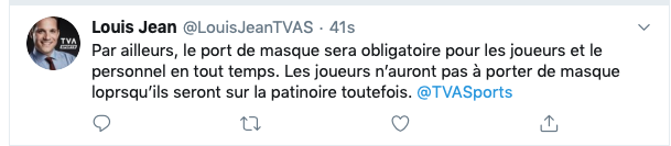 Tout le monde va devoir porter un MASQUE...