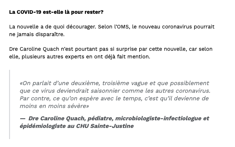 Une femme de 27 ans qui meurt...un VIRUS qui ne DISPARAÎTRA JAMAIS....