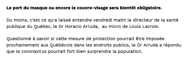 BOMBE au Québec!!!! AYOYE!!!!!