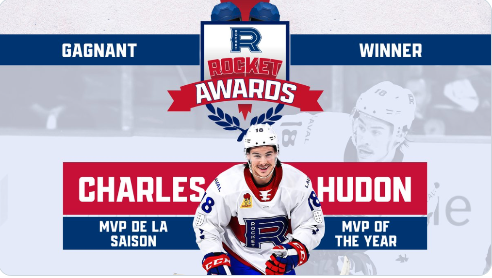 Charles Hudon va partir sur une bonne note...