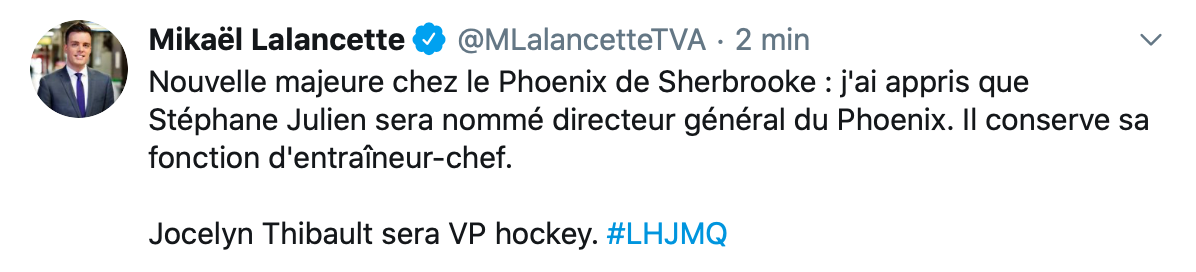 Jocelyn Thibault se prépare tranquillement à devenir DG du CH ?