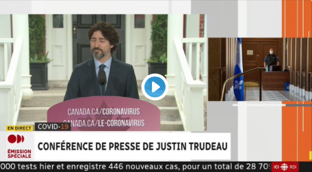 Justin Trudeau a la CHIENNE...devant Donald Trump..