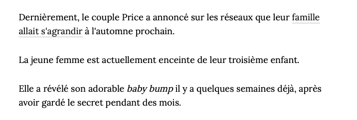 La femme de Carey Price remet un internaute à sa place..