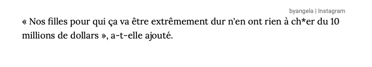 La femme de Carey Price remet un internaute à sa place..