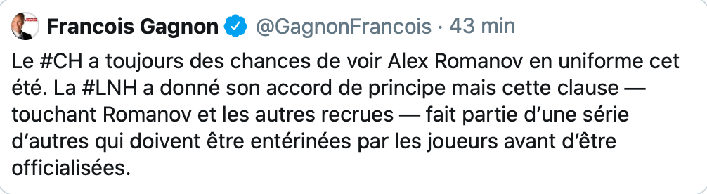 Le rêve de Marc Bergevin encore possible...