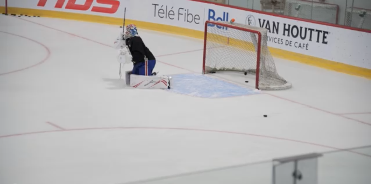 Les joueurs du CH enfin sur la glace !!!