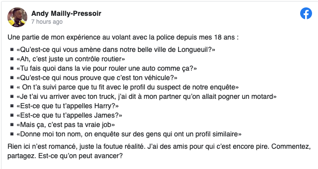 L'EXPÉRIENCE d'Andy MALAISE...Avec les POLICIERS...