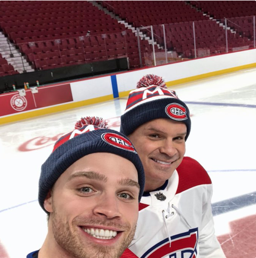 Max Domi et son père Tie...On REFUSÉ les demandes d'entrevue des journaliste québécois...