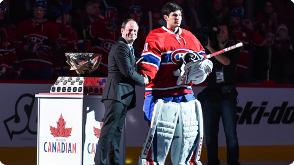 Neuf en douze pour Carey Price !!!