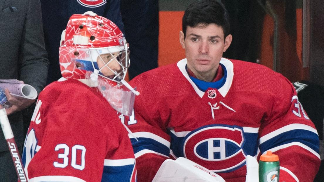 On peut oublier Cayden Primeau à Montréal...