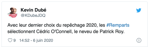 Patrick Roy fait un MARC BERGEVIN...