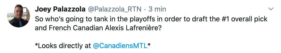 Un journaliste de St-Louis accuse déjà le Canadien...