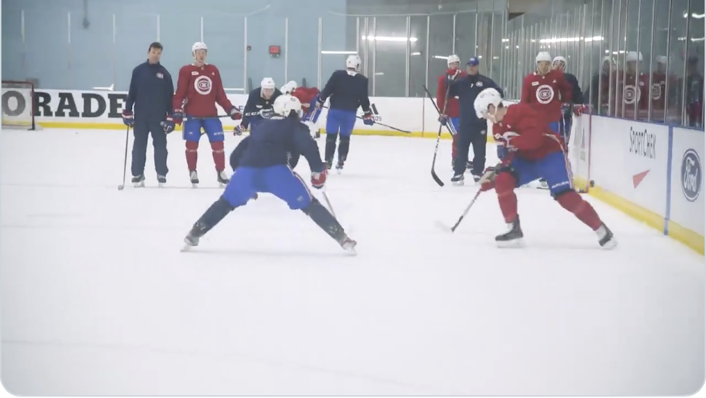 AYOYE...Romanov a déjà gelé un joueur à l'entraînement !!!