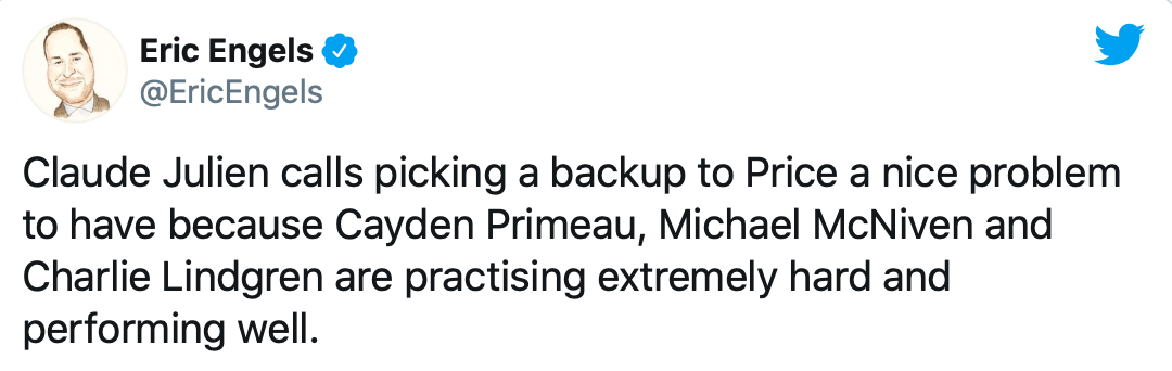 Claude Julien fait comme s'il ne le savait pas déjà...